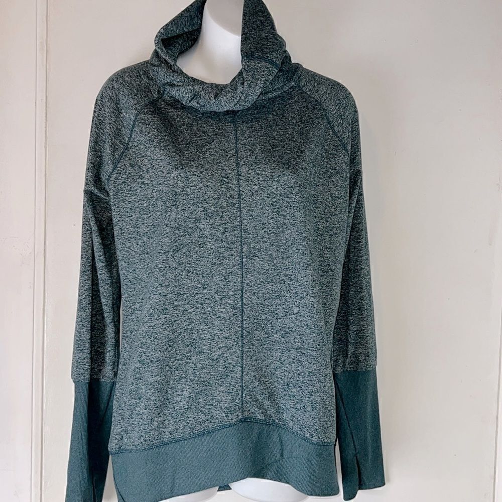 ZELLA Turquoise Heather Gwen Cozy Pullover-S